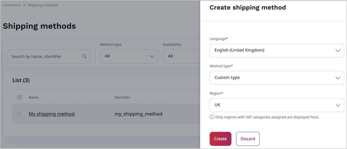 Creating a shipping method of custom type Creating a shipping method of custom type