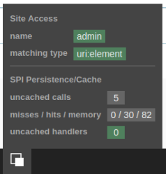 Ibexa DXP info in Web Debug Toolbar Ibexa DXP info in Web Debug Toolbar